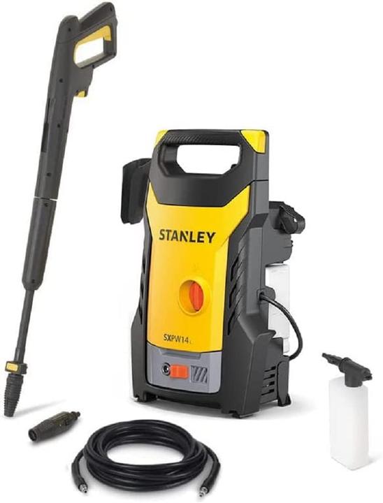 Stanley SXPW14L-E High-pressure cleaner (1400 W 110 bar 390 l/h) | 1400 W | 110 bar | 390 l/h (Electrical connection)