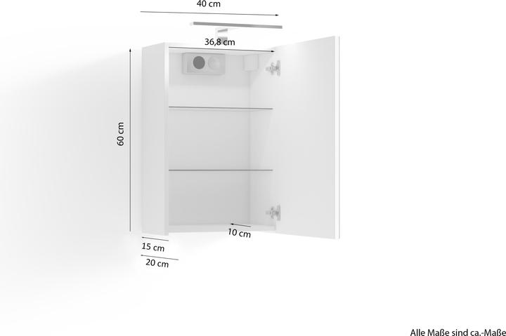 Produktbild ByLiving Spree (40 x 60 x 20 cm)