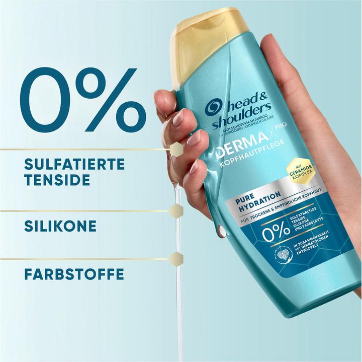 Produktbild Head & Shoulders Derma X Pro Shampoo Pure Hydration Shampoo 250 ml (Flüssiges Shampoo)