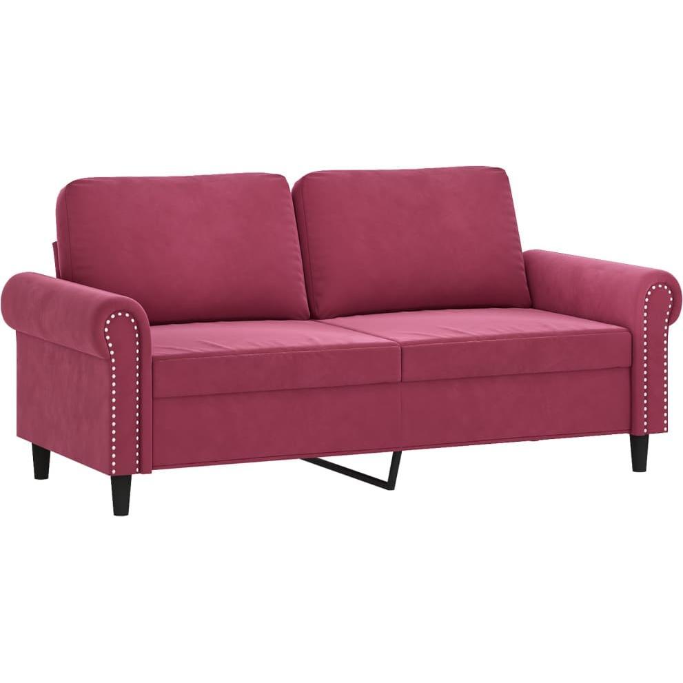 Thumbnail - VidaXL, Sofa, 10-tlg. Garten-Lounge-Set mit Kissen (2-Sitzer)