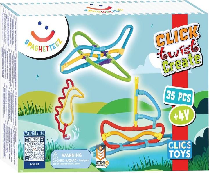 Image du produit Clics Spaghetteez 35pcs. in box