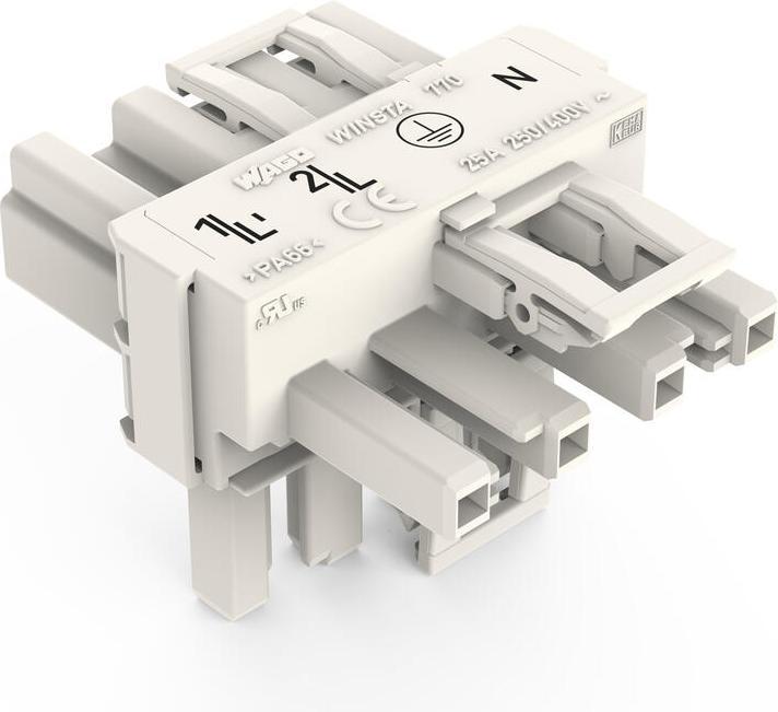 Produktbild Wago Netz-T-Verteiler Netz-Stecker