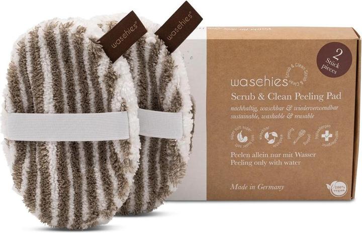 Produktbild Waschies Body Scrub and Clean Zebra 2er Set