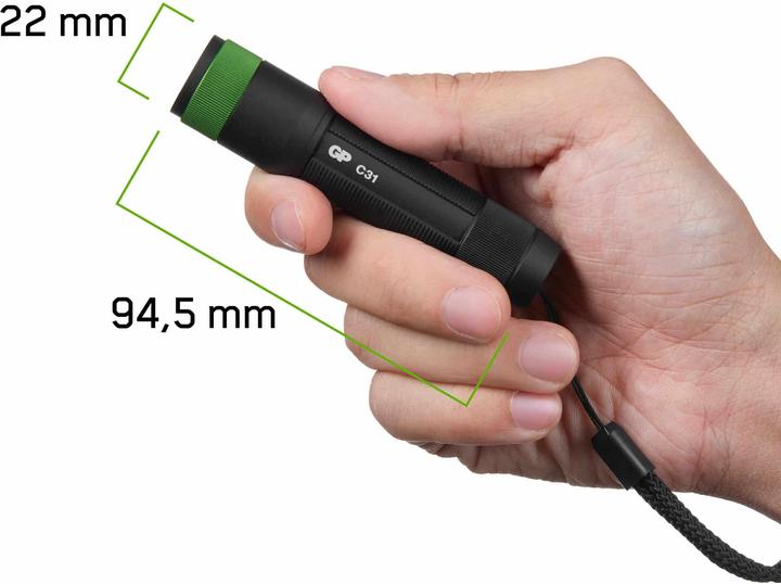 Image du produit GP Batteries Lampe de poche (9.50 cm, 100 lm)