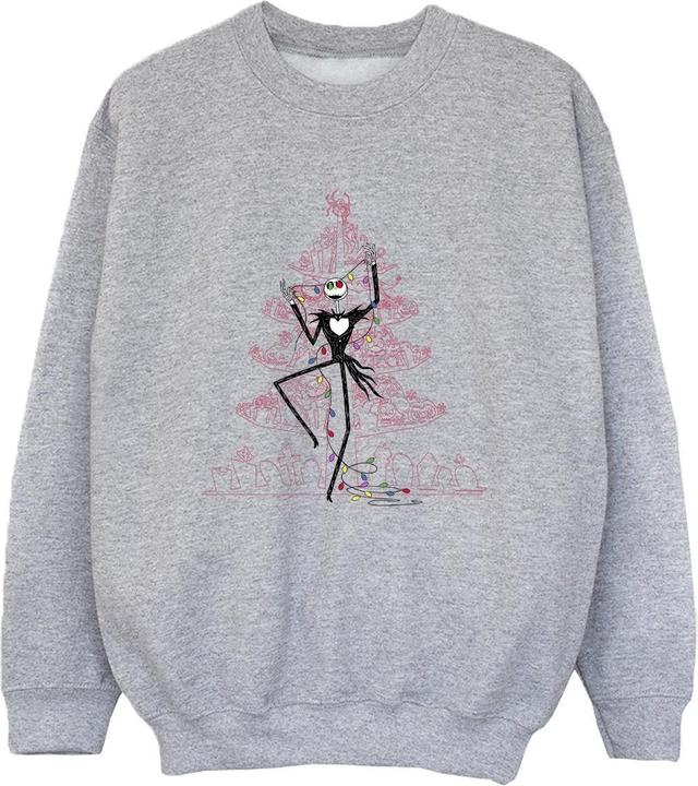 Produktbild Disney The Nightmare Before Christmas Tree Pink Sweatshirt Jungen (152, 158)