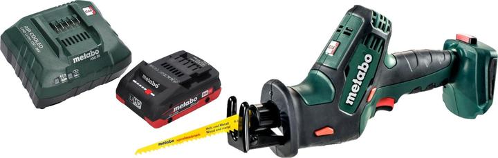 Actual product image Metabo SSE 18 LTX Compact cordless recipro saw reciprocating saw 18 V 13 mm + 1x LiHD battery 4.0 Ah +