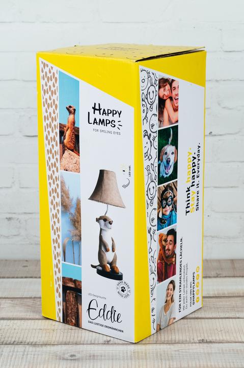 Actual product image Happy Lamps Eddie the meerkat (470 lm)