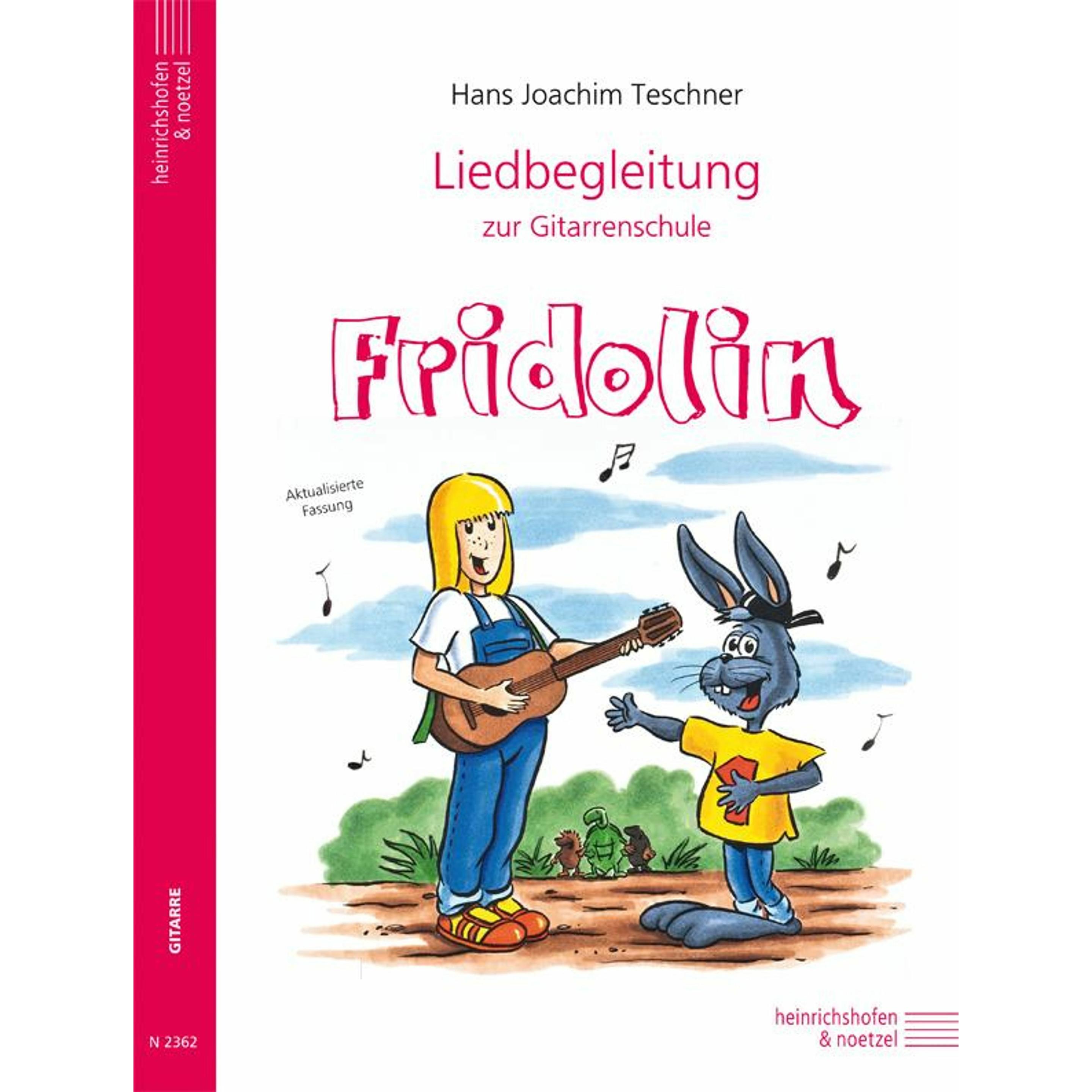 Liedbegleitung zur Gitarrenschule Fridolin, Sachbücher von Hans Joachim Teschner