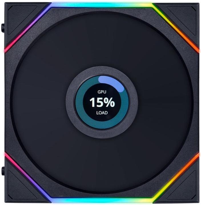 Image du produit Lian-Li UNI FAN TL LCD Wireless Lüfter, ARGB, PWM - 140mm, schwarz (140 mm, 1 x)