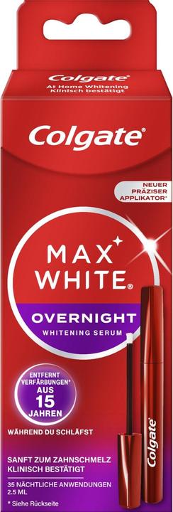 Colgate Max Whi Ult Overni Whi Ser 2.5ml (2.50 ml, Bleaching cream)