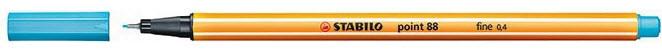 Produktbild STABILO point 88 Fineliner (Mehrfarbig, 5 x)