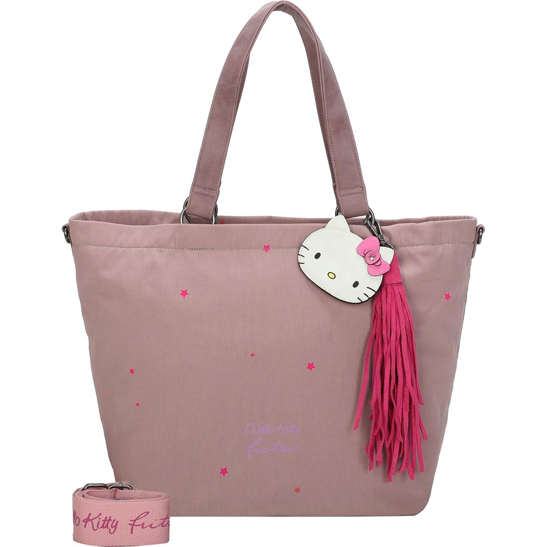 Fritzi aus Preußen, Tasche, Hello Kitty fritzi Shopper Sky Stars Shopper Tasche 33 cm, Beige, (16 l)