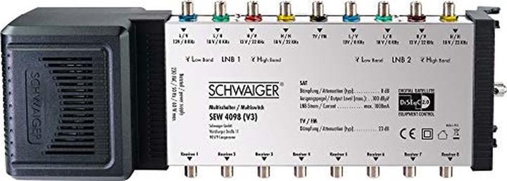 Schwaiger SAT Multiswitch to DiSEqC (Multi switch)