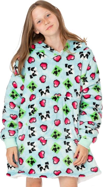 Image du produit Minecraft Filles Panda Hoodie Blanket (Taille unique)