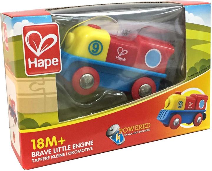 Actual product image Hape Brave little locomotive