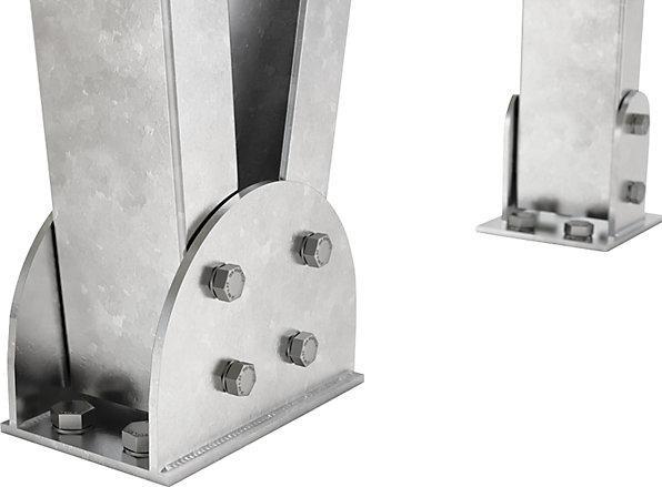 Image du produit kaiserkraft Fahrzeugüberdachung EcoCover für 2 Stellplätze mit Stahldach