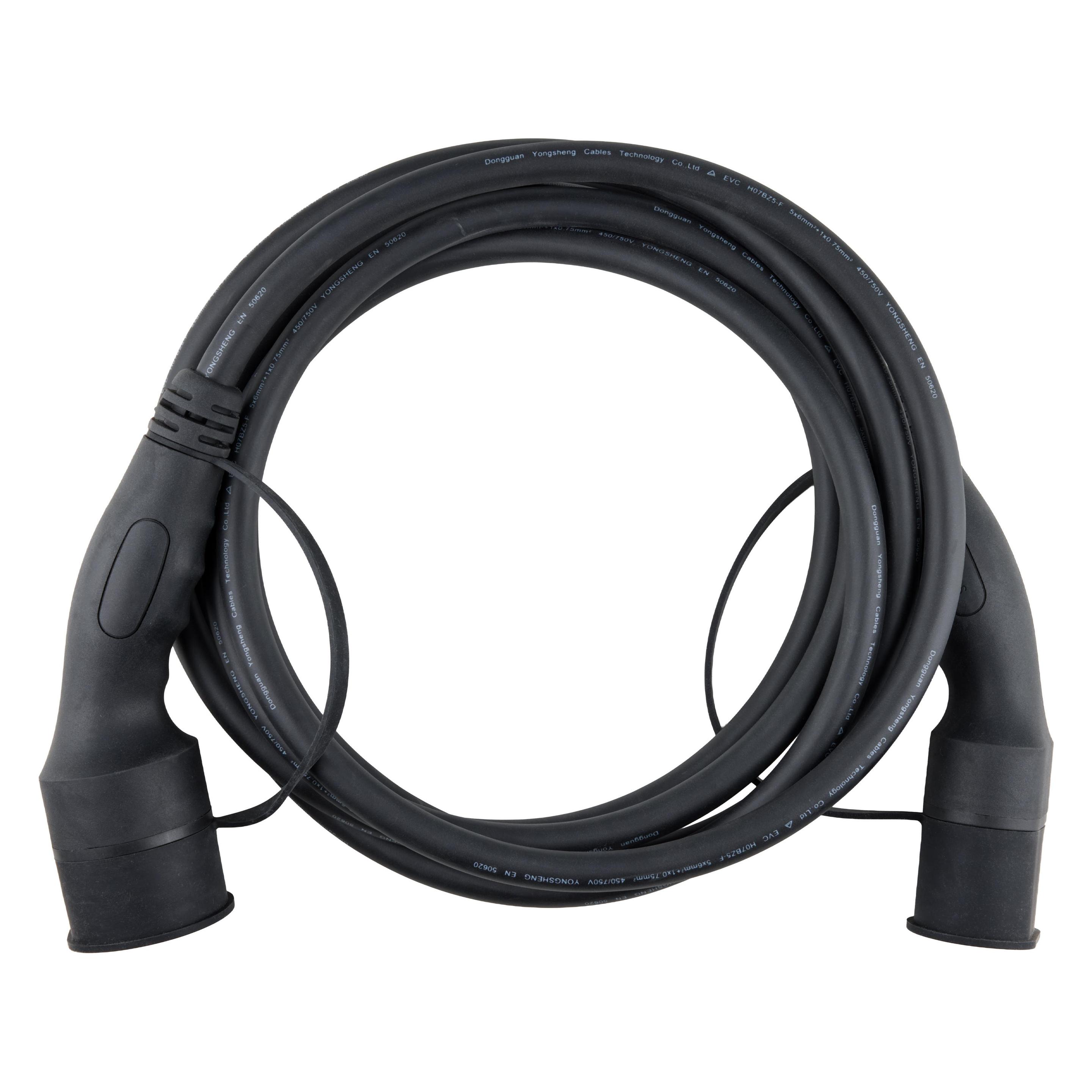 Elektroauto-Ladekabel Typ 2 (22 kW, 32 A) 5 m