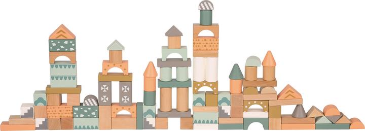 Image du produit Spielba Briques en bois 100 pièces