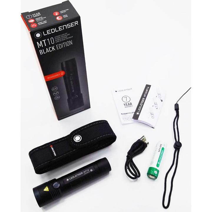 Image du produit Ledlenser MT10 Black Edition (12.80 cm, 1000 lm)