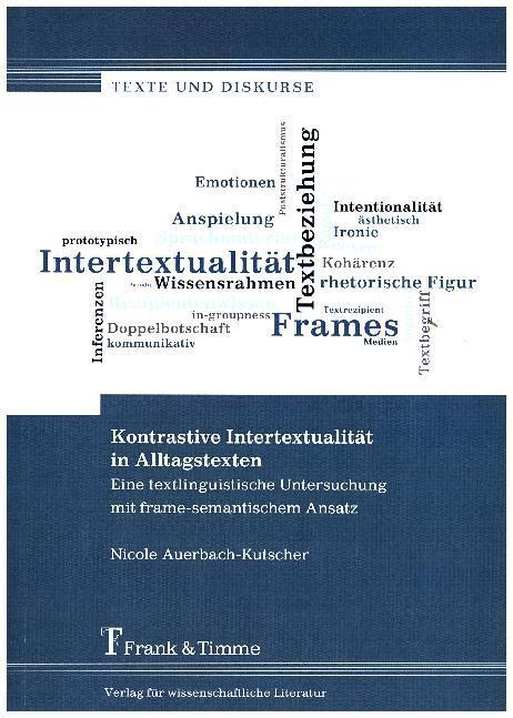 Produktbild Kontrastive Intertextualität in Alltagstexten (Deutsch, Nicole Auerbach-Kutscher, 2017)