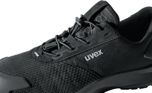 Actual product image Uvex Sports uvex 1 x-craft low shoes S1 PL 68003 black width 12 size 43 (S1P, 43)
