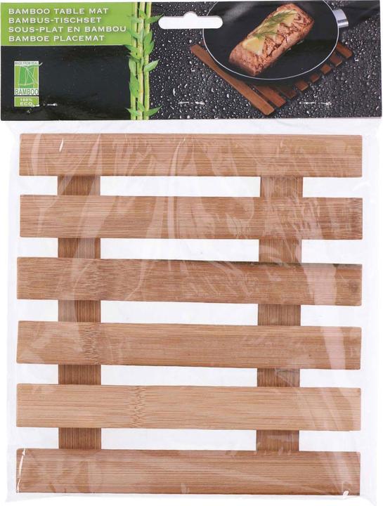 Produktbild Edco Table mat bamboo 17.5x18cm (Pfannenuntersetzer)
