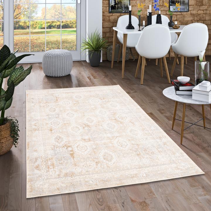 Produktbild Pergamon Designer Teppich Moderne Orient Vintage Klassik (80 x 150 cm)