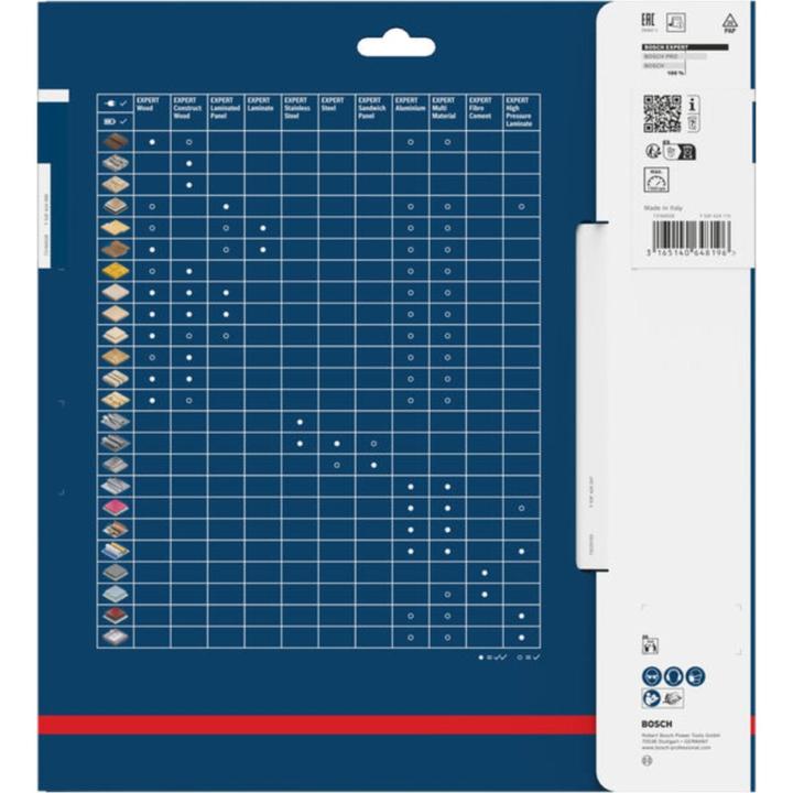 Produktbild Bosch Professional Zubehör Kreissägeblatt Expert for Multi Material, 250 x 30 x 2,4 mm, 80