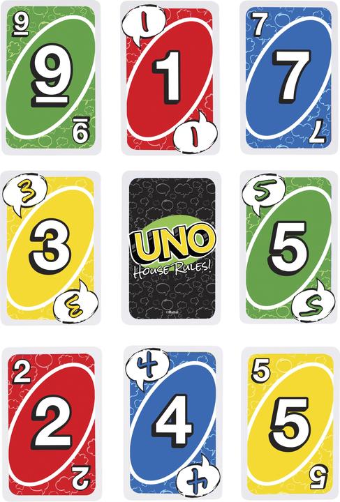 Actual product image Mattel Games UNO House Rules