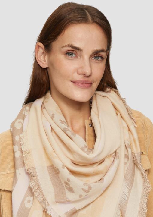 Immagine prodotto s.Oliver Tuch Gemusterter Schal aus Viskosemix