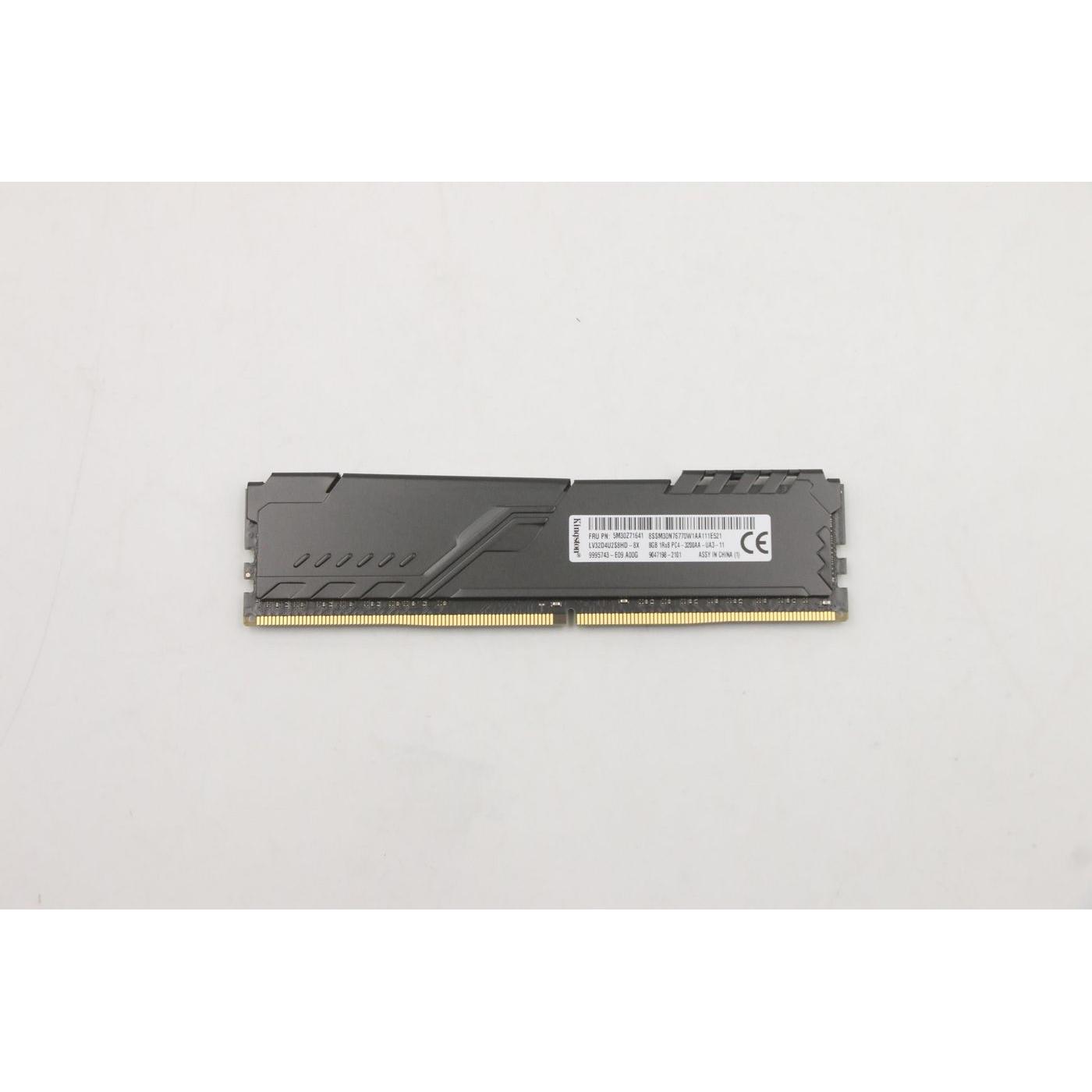 Lenovo UDIMM with HS,8GB, DDR4,3200 (3200 MHz, DDR4-RAM, U-DIMM), RAM