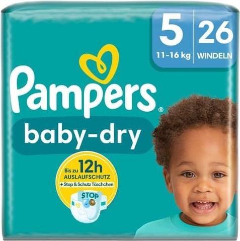 Produktbild Pampers Baby-Dry (Gr. 5, 26 Stk.)