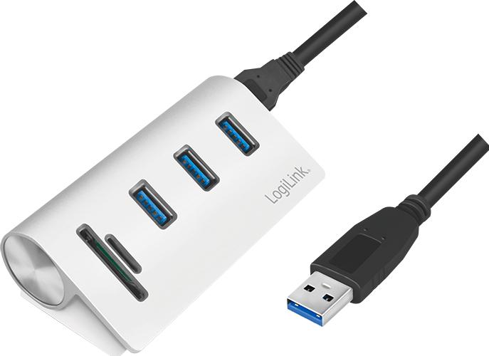 Actual product image LogiLink CR0045 (USB-A, 5 ports)