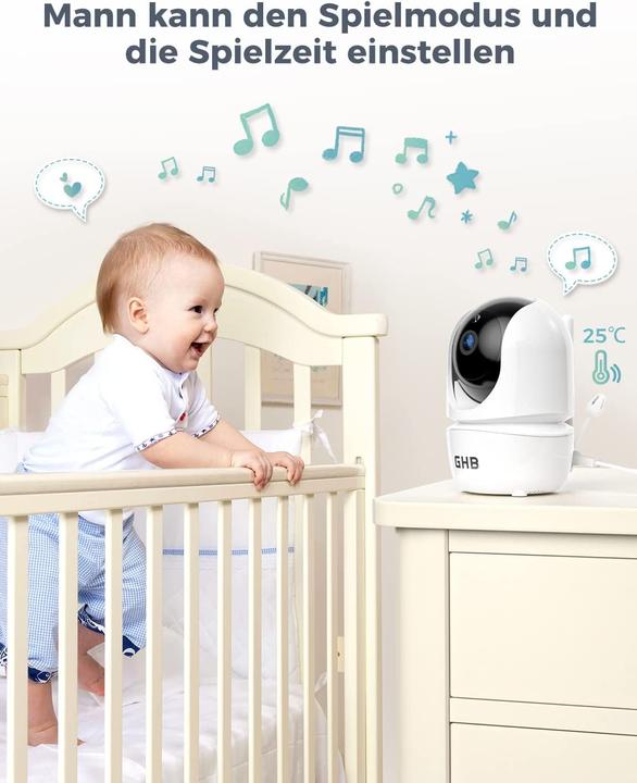 Actual product image GHB Baby monitor (Video & Audio)