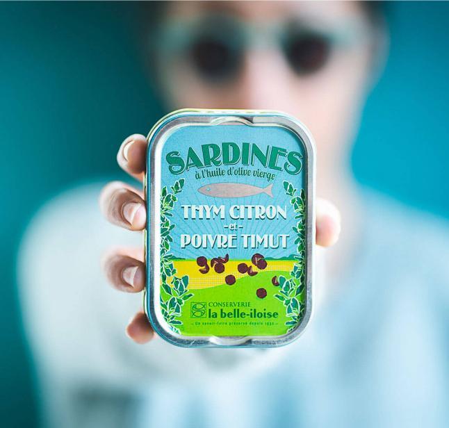 Actual product image la belle-iloise Sardinen (115 g)