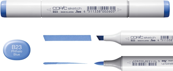 Actual product image Copic Marker sketch, set of 12 "Grey" WG (Grey, 3 mm, 12 x)