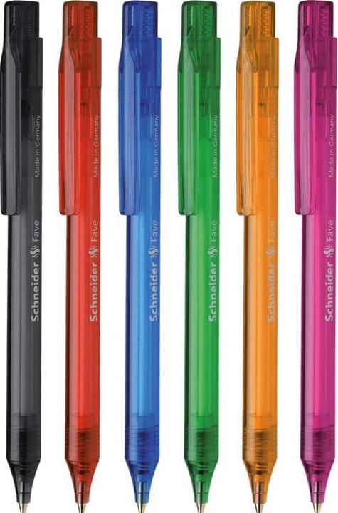 Produktbild Schneider Kugelschreiber Fave 770 (farbsortiert, 50 x)