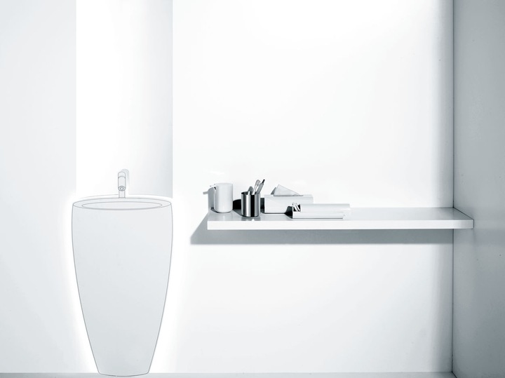 Produktbild Alessi Birillo Zahnbürstenhalter (Ø 9 x 11 cm)