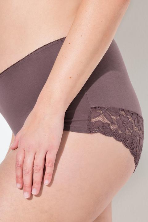 Image du produit Ulla Popken Hipsters en lot de 4, dos en dentelle (58, paquet de 4)