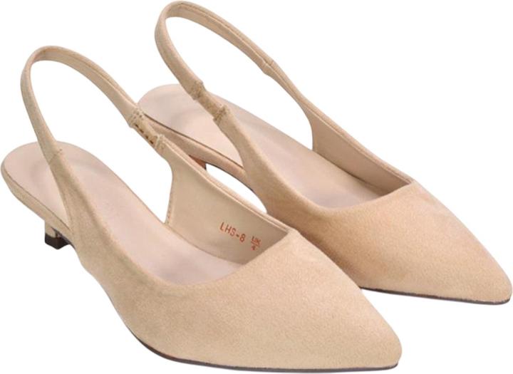 Immagine prodotto XY London Leila Decolleté Aperta sul Tallone Tacco Kitten BassoDonna (37)