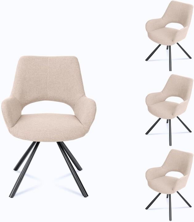 Actual product image Meuble Cosy Beth Fabric Light Brown