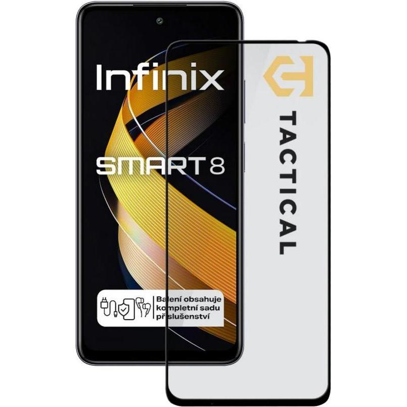 Tactical Glass Shield 5D for Infinix Smart 8 Black (1 Stück, Infinix Zero 8), Smartphone Schutzfolie, Schwarz