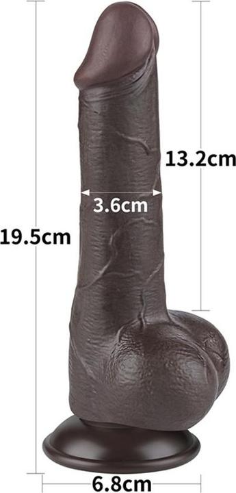 Produktbild Lovetoy Skin Dildo 19.5 cm