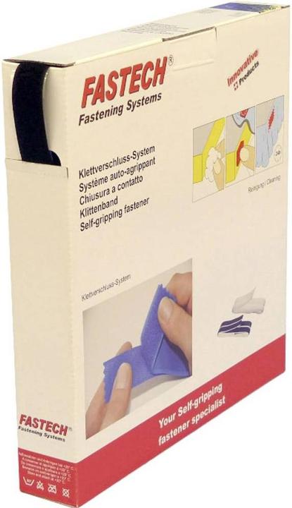 Fastech Bande velcro à coller Flausc (20 mm)