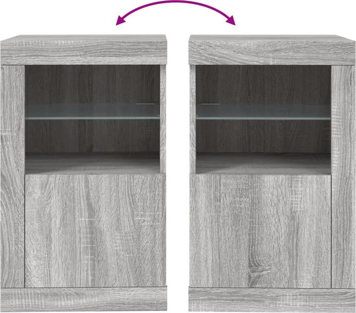 Image du produit vidaXL Beistellschrank (41 x 37 x 67 cm)
