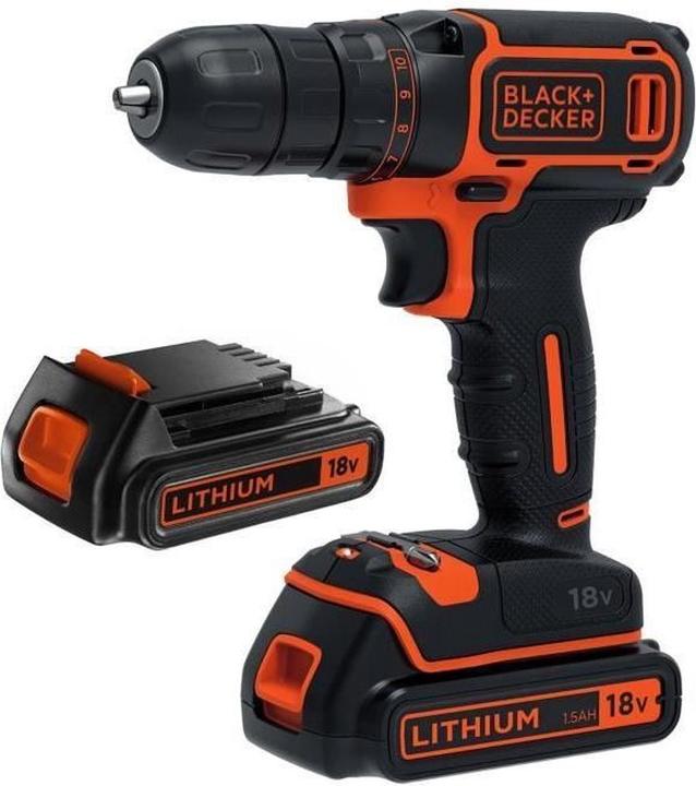 Produktbild Black & Decker BDCDC18B-QW (Schrauber)