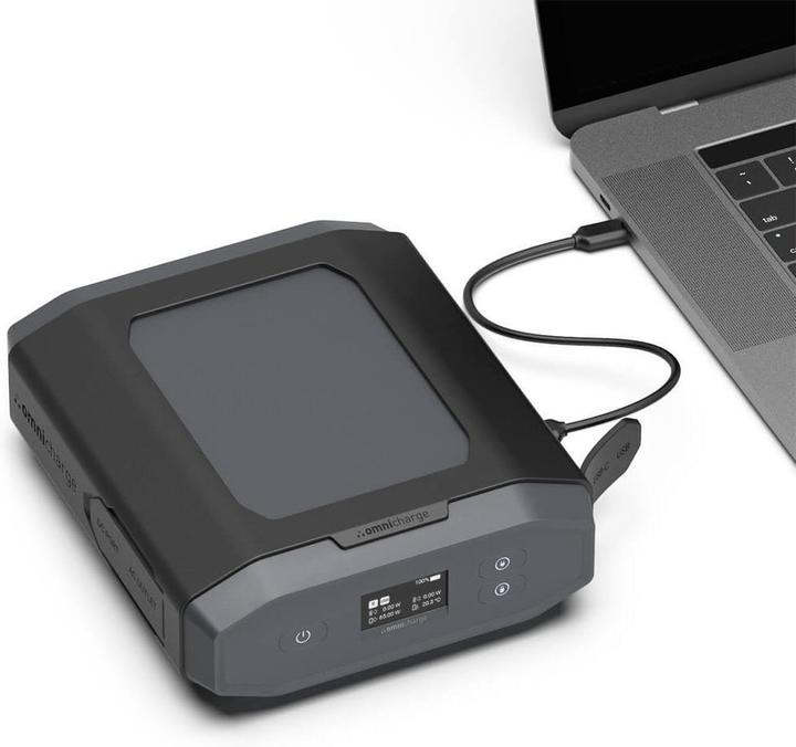 Actual product image Omnicharge Power Station Omni Ultimate 2022 Pro Bundle 142 Wh (142 Wh, 1.95 kg)