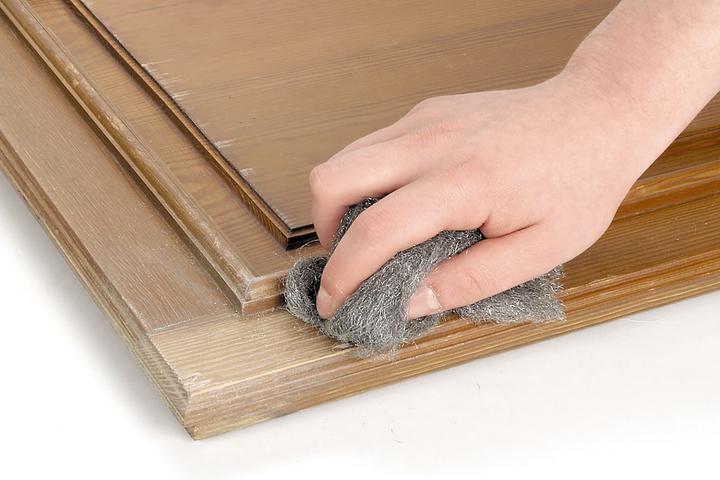 Produktbild wolfcraft 1 Stahlwolle Körnung 000, 200g (Superfein)