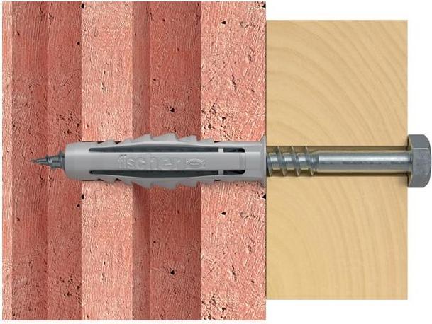 Produktbild Fischer SB Nylondübel Duopower mit Rundhaken (10 Stk.)