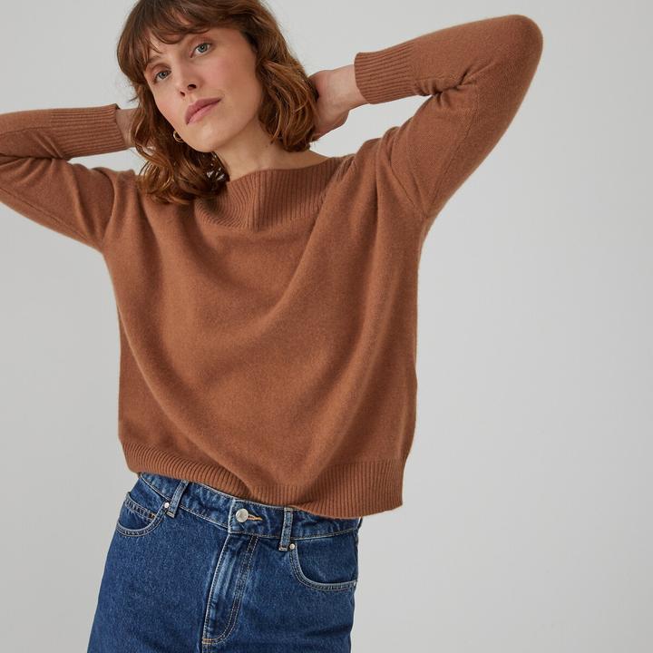 Produktbild La Redoute Collections Pullover mit U-Boot-Ausschnitt (L)
